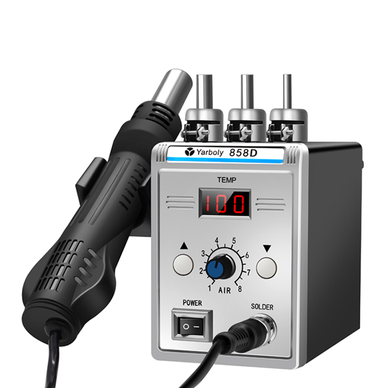 Heat Gun Small - Heteluchtpistool 858D BGA Rework Soldeerstation Warmtepistool