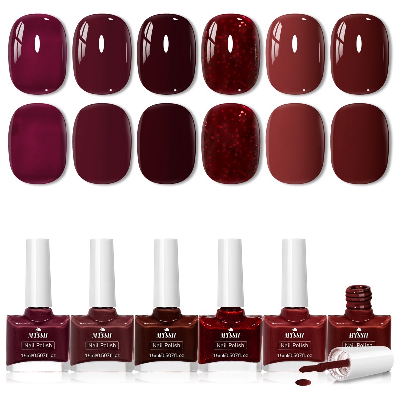 6-delige set 15ml rode en zwar - Resin Glitter Pack recensie en prijs