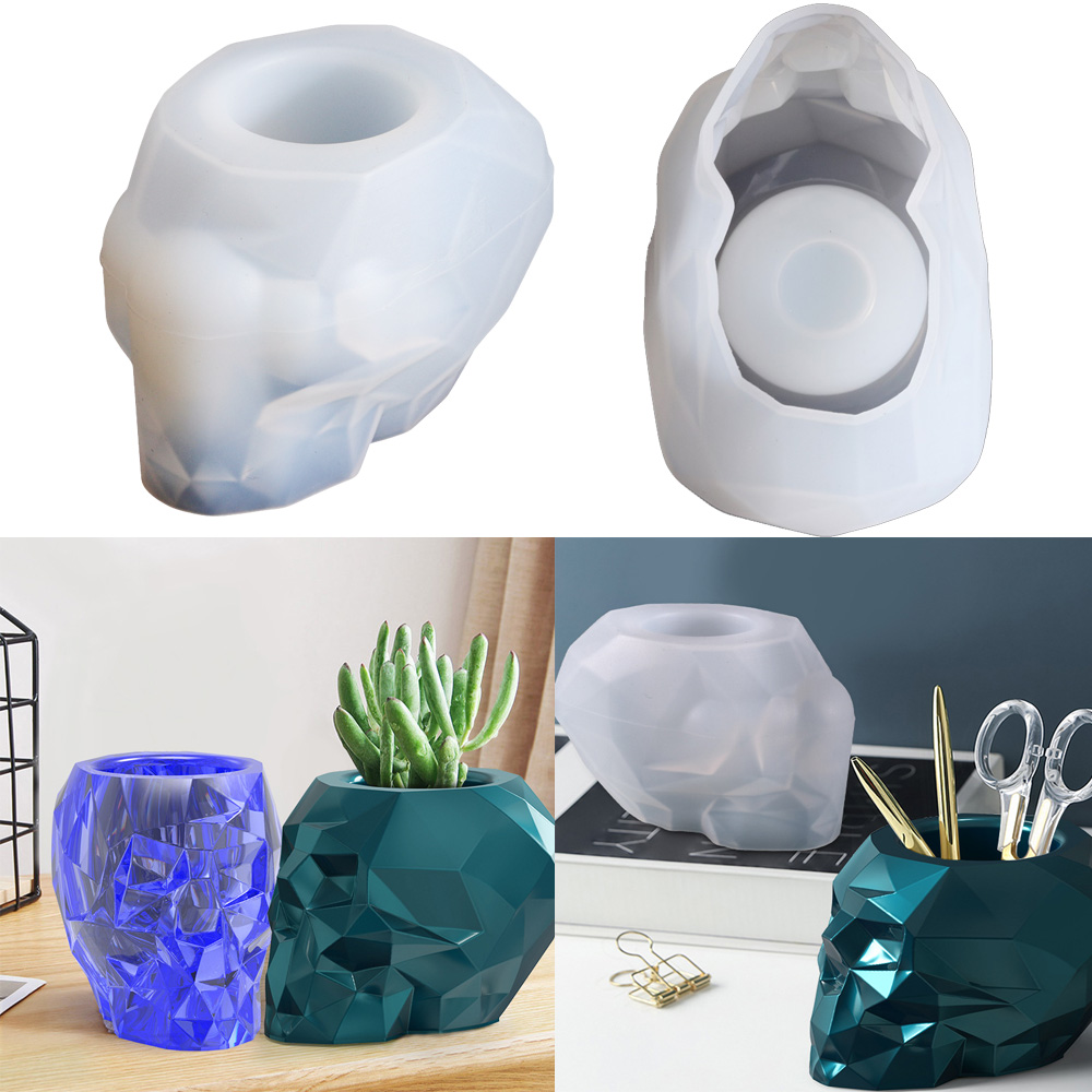 Schedel Vorm Mold Pen Houder S - Resin Craft Ideas recensie en prijs