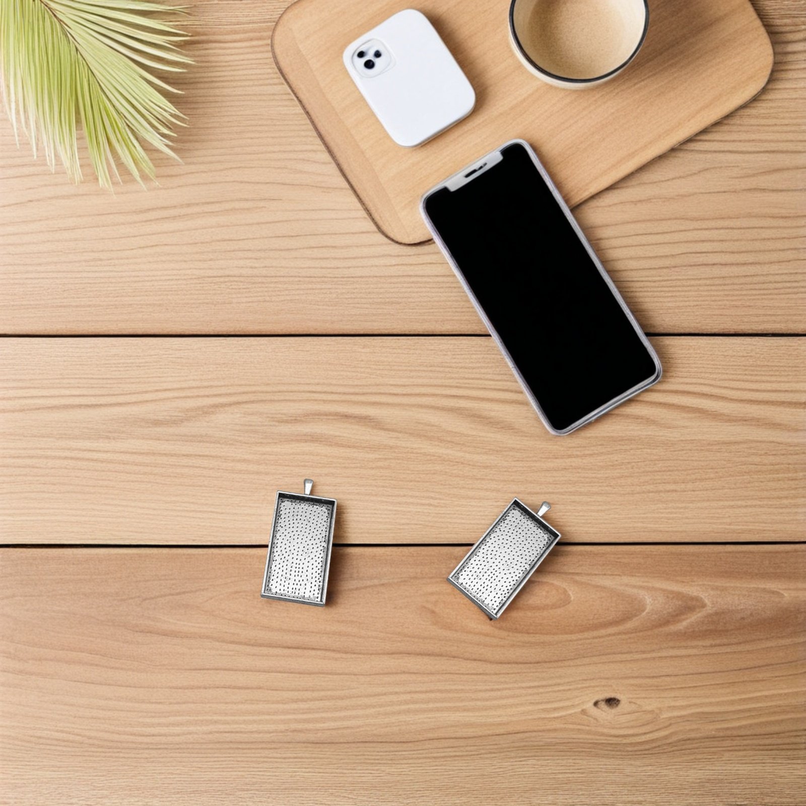 10 stuks metalen hangerschalen - Bezels Set Pendant recensie en prijs