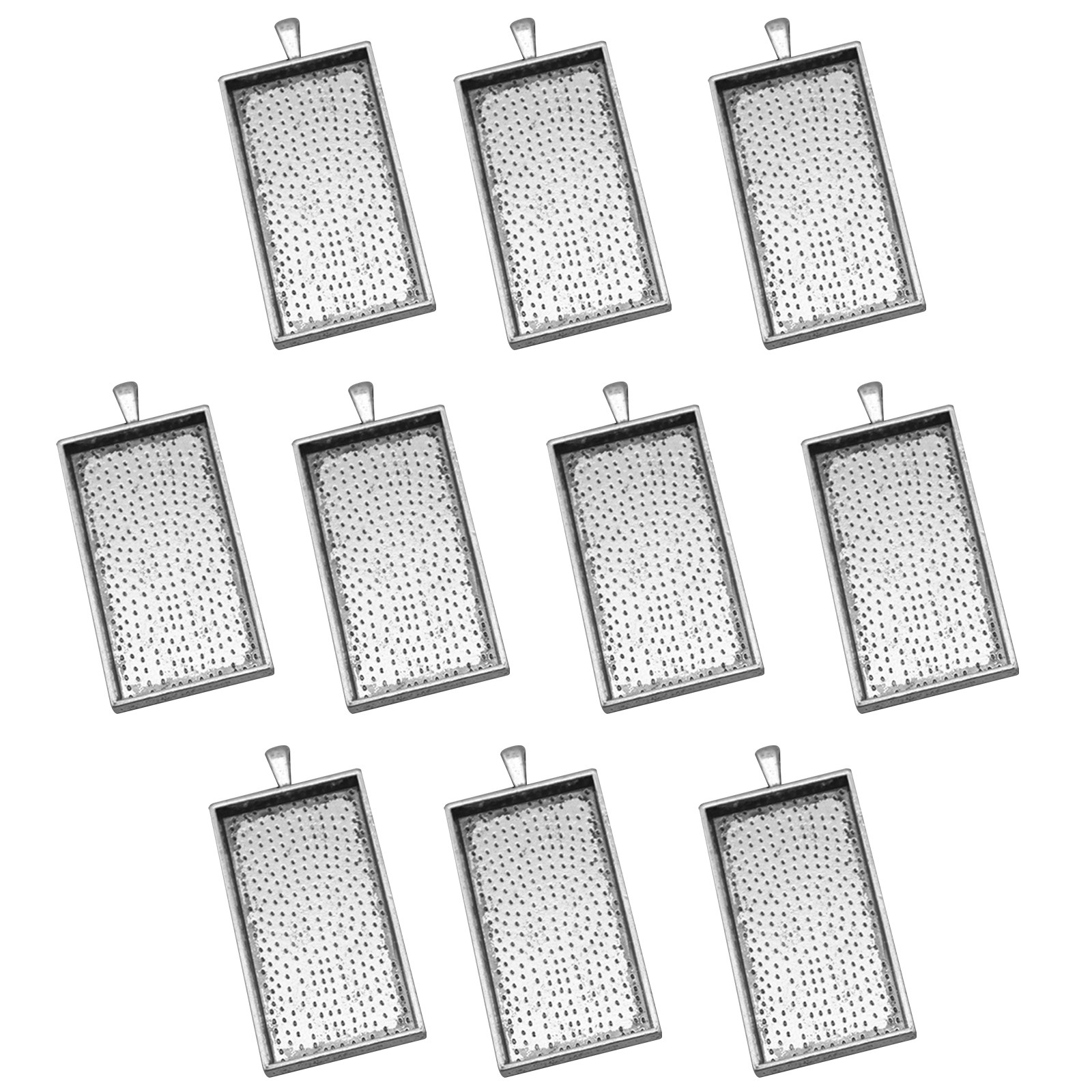 10 stuks metalen hangerschalen - Bezels Set Pendant recensie en prijs
